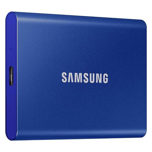 SSD накопичувач Samsung T7 1TB Indigo Blue (MU-PC1T0H/WW) фото №1