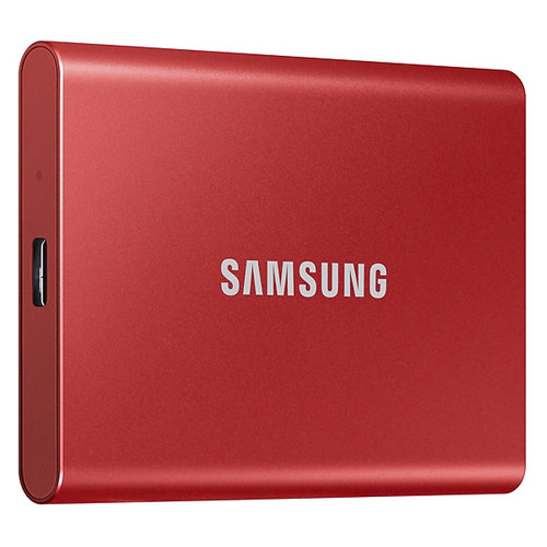 SSD накопичувач зовнішній Samsung T7 1TB Red (MU-PC1T0R/WW) фото №7