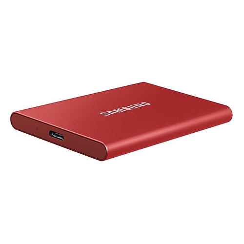 SSD накопичувач зовнішній Samsung T7 1TB Red (MU-PC1T0R/WW) фото №6