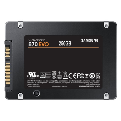 Твердотільний накопичувач SSD 2.5 Samsung 870 EVO 250GB SATA 3bit MLC (MZ-77E250BW) фото №3