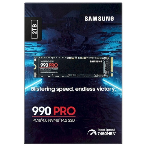 SSD накопичувач Samsung 990 Pro 2TB M.2 PCIe 4.0x4 (MZ-V9P2T0BW) фото №5