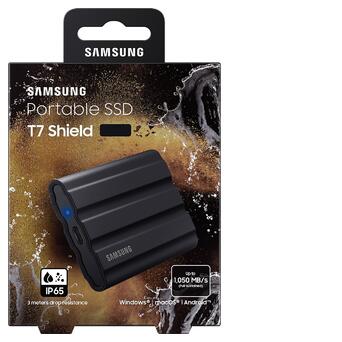 Накопичувач зовнішній SSD 2.5 USB 2.0TB Samsung T7 Shield Black (MU-PE2T0S/EU) фото №8