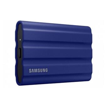 Зовнішній накопичувач SSD 1 TB Samsung T7 Shield Blue (MU-PE1T0R/EU) фото №1