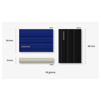 SSD накопичувач Samsung T7 Shield 4TB Black (MU-PE4T0S/AM) фото №8