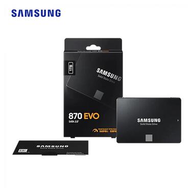 Накопичувач SSD Samsung 870 Evo 1TB 2.5 SATA III V-NAND 3bit MLC (MZ-77E1T0BW) фото №7