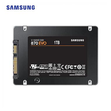 Накопичувач SSD Samsung 870 Evo 1TB 2.5 SATA III V-NAND 3bit MLC (MZ-77E1T0BW) фото №5