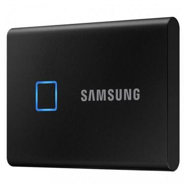 SSD накопичувач зовнішній  Samsung T7 Touch 2TB Black (MU-PC2T0K/WW) фото №2