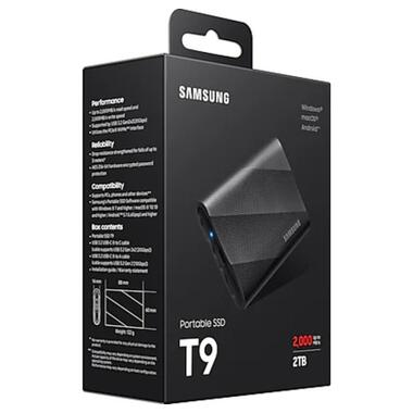 Накопичувач SSD USB 3.2 2TB T9 Samsung (MU-PG2T0B/EU) фото №10
