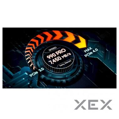 Накопитель SSD Samsung M.2 4TB PCIe 4.0 990PRO+радиатор (MZ-V9P4T0CW) фото №8