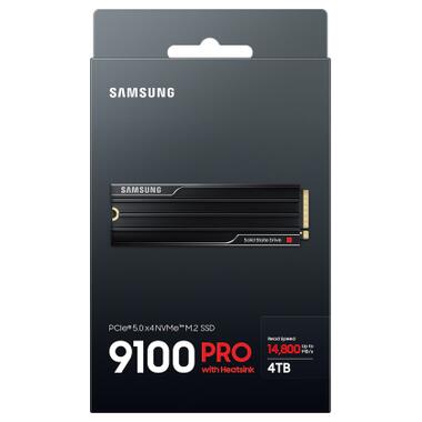 Накопичувач SSD M.2 2280 4TB 9100 PRO Heatsink Samsung (MZ-VAP4T0CW) фото №7