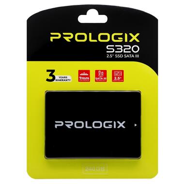 Накопичувач SSD  240GB Prologix S320 2.5 SATAIII TLC (PRO240GS320) фото №4