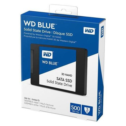 Твердотільний накопичувач WD SSD 2.5 Blue 500GB SATA TLC фото №3