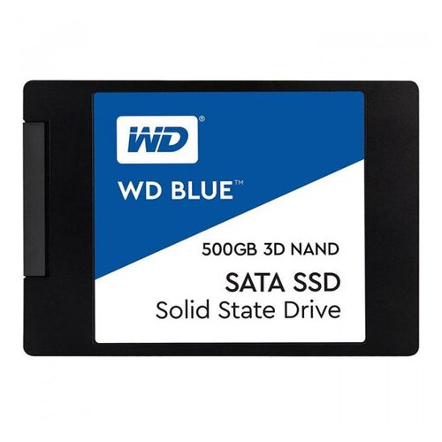 Твердотільний накопичувач WD SSD 2.5 Blue 500GB SATA TLC фото №1