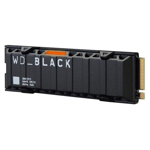SSD накопичувач M.2 WD Black SN850X with Heatsink 1TB (WDS100T2XHE) фото №1