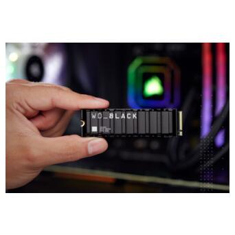 SSD накопичувач WD Black SN850X with Heatsink 2TB (WDS200T2XHE) фото №2