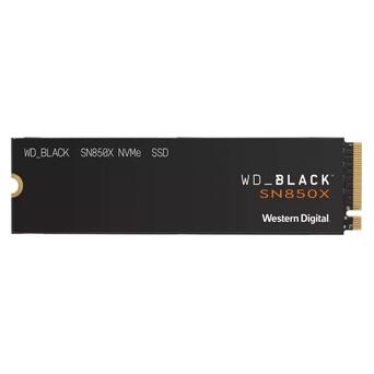 Накопичувач SSD WD M.2 4TB PCIe 4.0 Black SN850X (WDS400T2X0E) фото №1