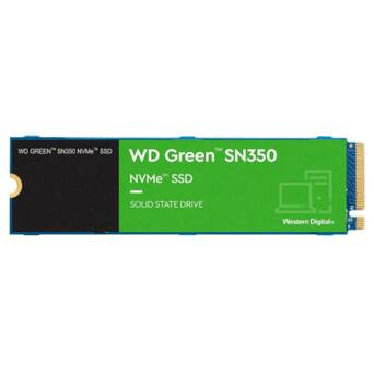 Накопичувач SSD M.2 2280 250GB SN350 WD (WDS250G2G0C) фото №1