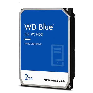 Накопичувач HDD SATA 2.0TB WD Blue 7200rpm 256MB (WD20EARZ) фото №1