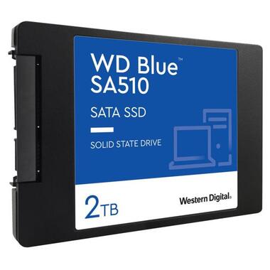 SSD накопичувач 2.5 WD Blue SA510 2TB (WDS200T3B0A) фото №2