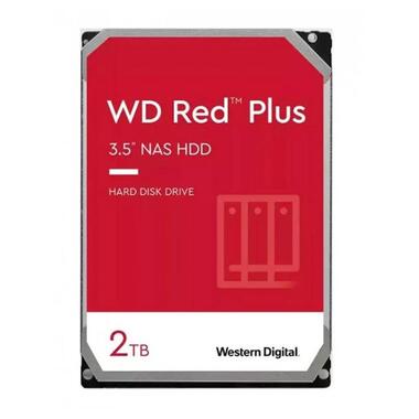 Накопичувач HDD SATA 2.0TB WD Red Plus 5400rpm 256MB (WD20EFPX) фото №1