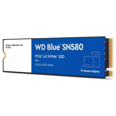 Накопичувач SSD M.2 2280 250GB SN580 WD (WDS250G3B0E) фото №3