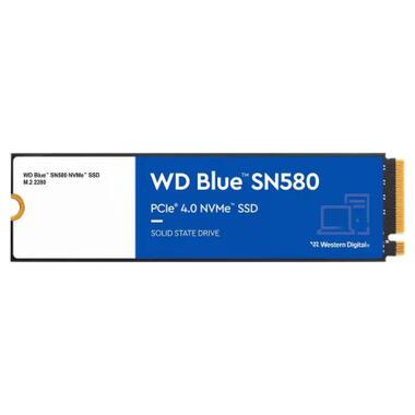 Накопичувач SSD M.2 2280 250GB SN580 WD (WDS250G3B0E) фото №1