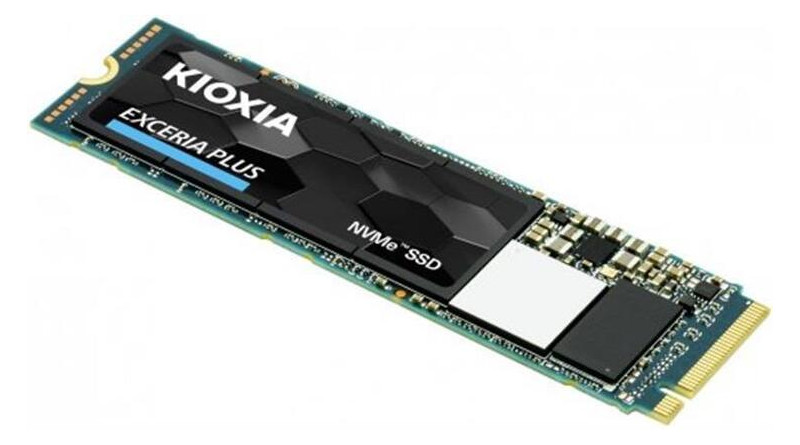 SSD накопитель Kioxia 500GB Exceria Plus M.2 2280 PCIe 3.0 x4 TLC (LRD10Z500GG8) фото №2