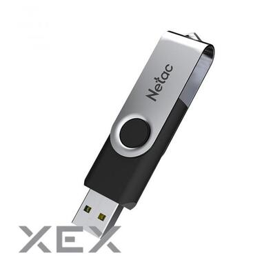 Накопичувач Netac 32GB USB 3.0 U505 ABS+Metal (NT03U505N-032G-30BK) фото №5