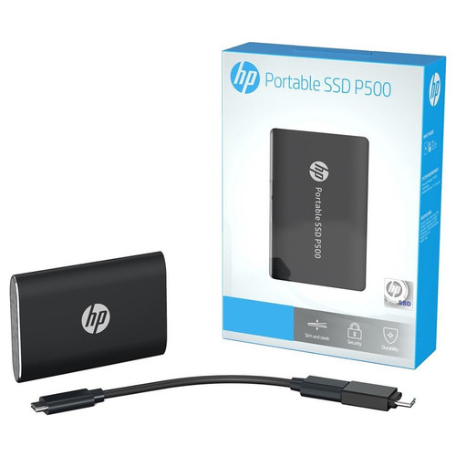 SSD накопичувач external HP P500 500Gb Black (7NL53AA) фото №4