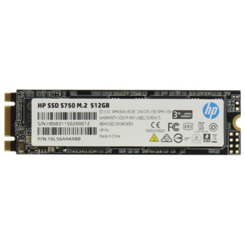 Накопичувач SSD M.2 2280 512GB S750 HP (16L56AA#ABB) фото №1