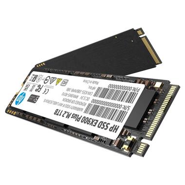 Накопичувач SSD 1TB HP EX900 Plus M.2 2280 PCI Ex Gen3 x4 3D NAND, Retail (35M34AA) фото №4