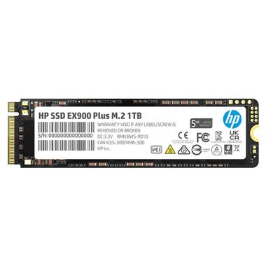 Накопичувач SSD 1TB HP EX900 Plus M.2 2280 PCI Ex Gen3 x4 3D NAND, Retail (35M34AA) фото №1