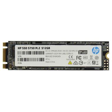 Накопичувач SSD 512Gb HP S750 M.2 2280 SATA III 3D NAND TLC (16L56AA) фото №1