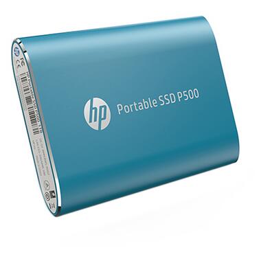 Модуль пам'яті SSD  external, USB 3.2 Gen1 Type-C  1Tb, HP P500, TLC, Blue, синій, Retail (1F5P6AA#) фото №3