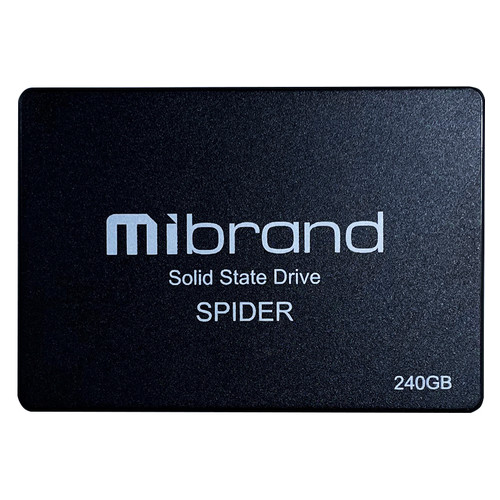 Накопичувач SSD 240GB Mibrand Spider 2.5 SATAIII 3D TLC (MI2.5SSD/SP240GB) Bulk фото №3