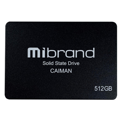 Накопичувач SSD 512GB Mibrand Caiman 2.5 SATAIII 3D TLC (MI2.5SSD/CA512GB) Bulk фото №3