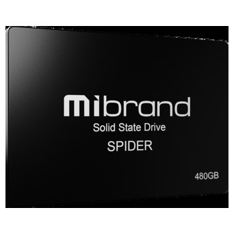 Накопичувач SSD Mibrand Spider 480 GB 2.5 SATAIII 3D NAND TLC (MI2.5SSD/SP480GBST) фото №1