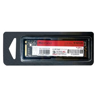 Накопитель SSD Mibrand Caiman 512GB M.2 2280 3D NAND (MIM.2SSD/CA512GB) фото №2