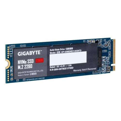 Накопичувач SSD Gigabyte M.2 2280 128GB (GP-GSM2NE3128GNTD) фото №2