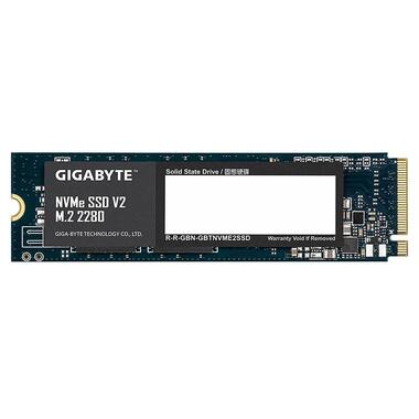 Накопитель SSD  256GB Gigabyte NVMe SSD V2 M.2 PCIe 3.0 x4 3D NAND TLC (G3NVMEV2256G) фото №1