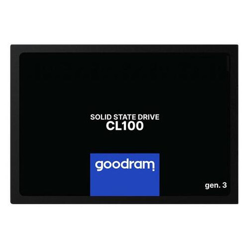 SSD накопичувач 480GB Goodram CL100 GEN.3 2.5 SATAIII TLC (SSDPR-CL100-480-G3) фото №1