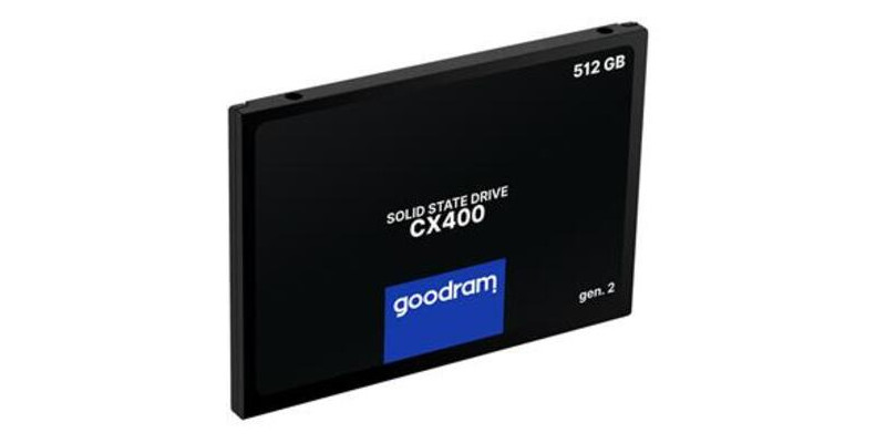 SSD накопичувач 512GB Goodram CX400 Gen.2 2.5 SATAIII 3D TLC (SSDPR-CX400-512-G2) фото №1