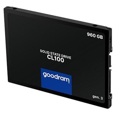 НакопичувачSSD Goodram 2.5 960GB (SSDPR-CL100-960-G3) фото №2