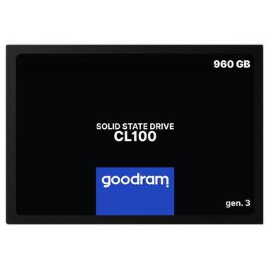 НакопичувачSSD Goodram 2.5 960GB (SSDPR-CL100-960-G3) фото №1