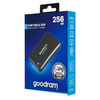 Накопичувач зовнішній SSD 2.5 USB  256GB Goodram HL200 (SSDPR-HL200-256) фото №5