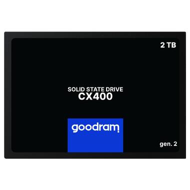 Накопичувач SSD 2TB GoodRAM CX400 SATA III 2.5 3D NAND (SSDPR-CX400-02T-G2) фото №1