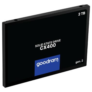 Накопичувач SSD 2TB GoodRAM CX400 SATA III 2.5 3D NAND (SSDPR-CX400-02T-G2) фото №2