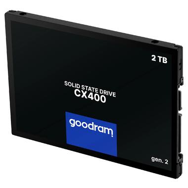 Накопичувач SSD 2TB GoodRAM CX400 SATA III 2.5 3D NAND (SSDPR-CX400-02T-G2) фото №3