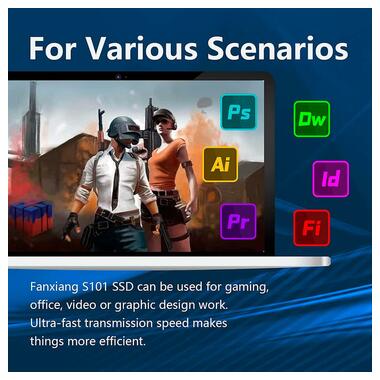SSD Fanxiang S101 1TB  фото №3