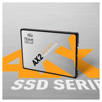 SSD накопичувач Teamgroup AX2 1TB 3D NAND TLC 2.5 SATA III (T253A3001T0C101) фото №2